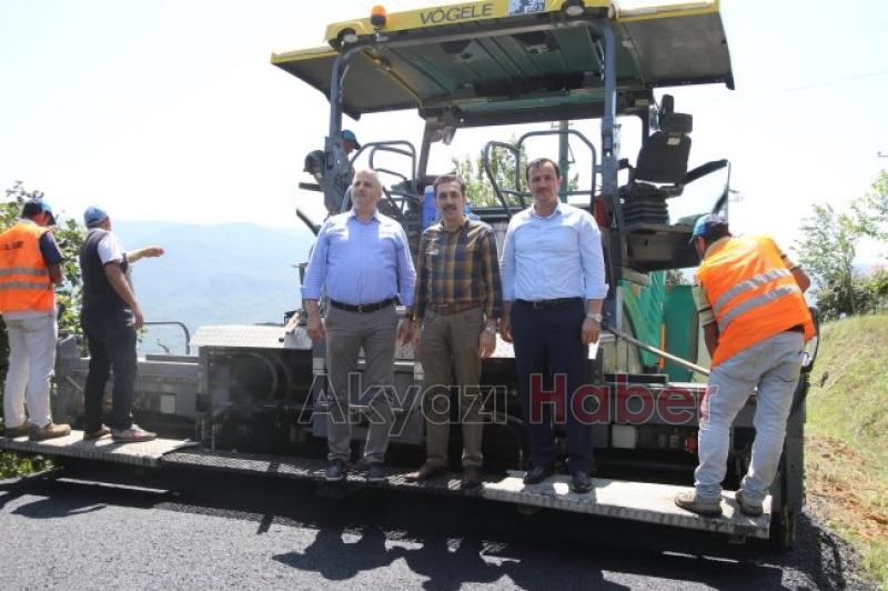 DEDELER ve MADENLER MAHALLESİNDE SICAK ASFALT ÇALIŞMALARI BAŞLADI