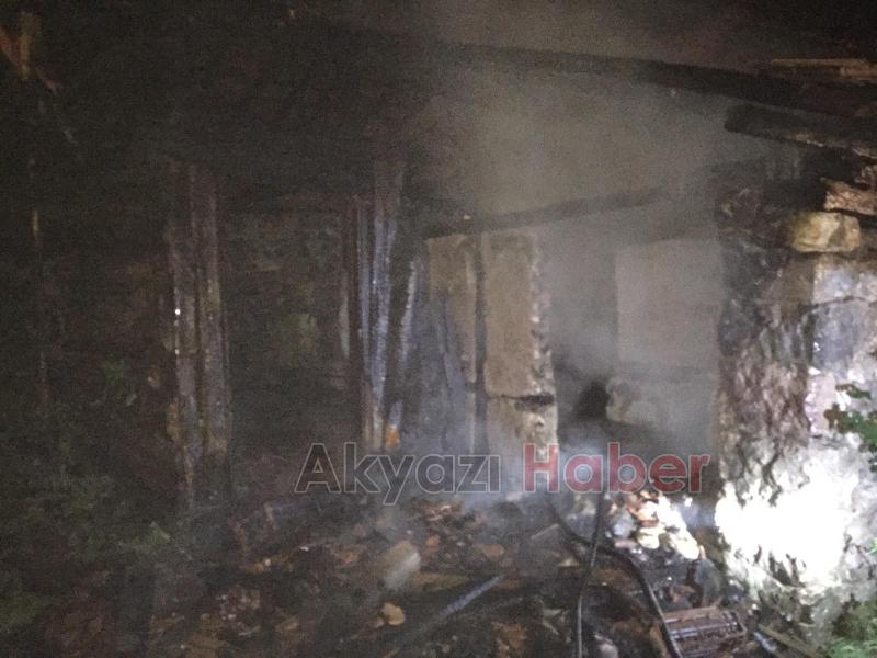 Değirmende Yangın Çıktı