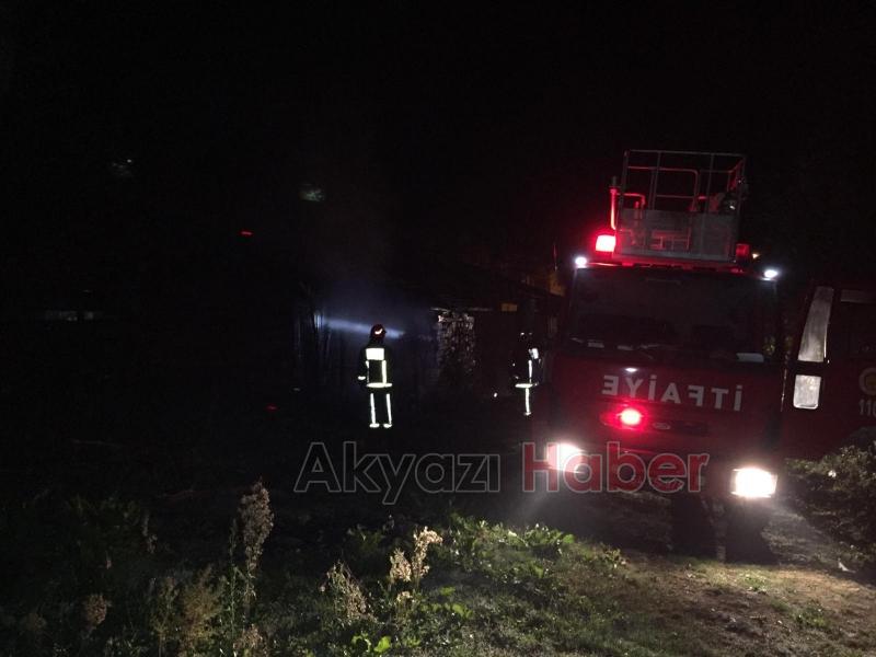 Değirmende Yangın Çıktı