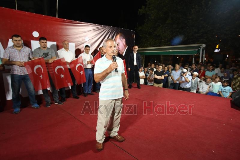 DEMOKRASİ NÖBETİ 21. GÜNE ULAŞTI