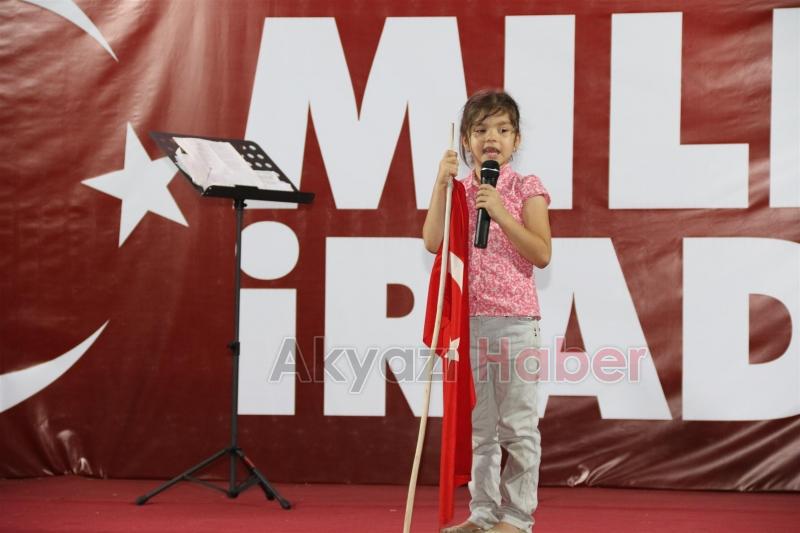 DEMOKRASİ NÖBETİ 21. GÜNE ULAŞTI