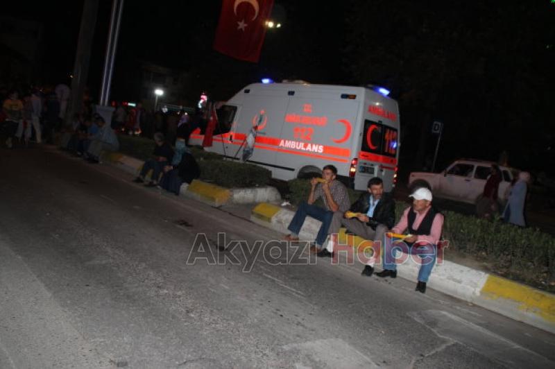 Demokrasi Nöbetinin 7.Gecesinde Ali İnci Akyazılılara Seslendi