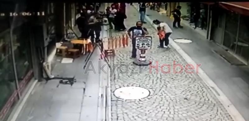 Deprem anındaki panik kamerada