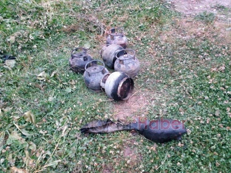 Deprem Barakasında Yangın 