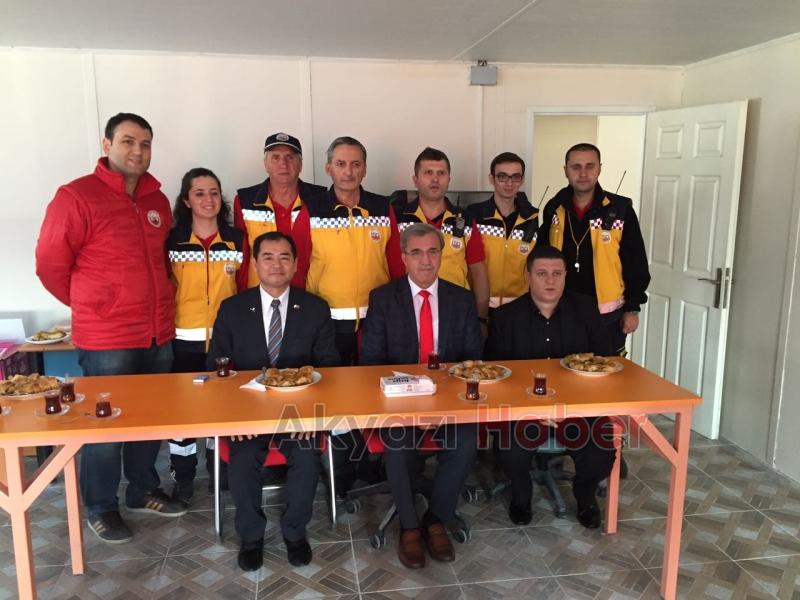 DEPREM UZMANI YOSHINORI MORIWAKI AKYAZIDA EĞİTİM VERDİ