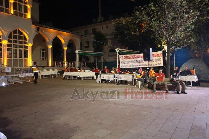 Deprem ve Deprem Şehitleri Anıldı