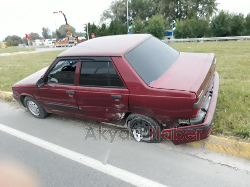 Devlet Hastanesi Kavşağında Kaza