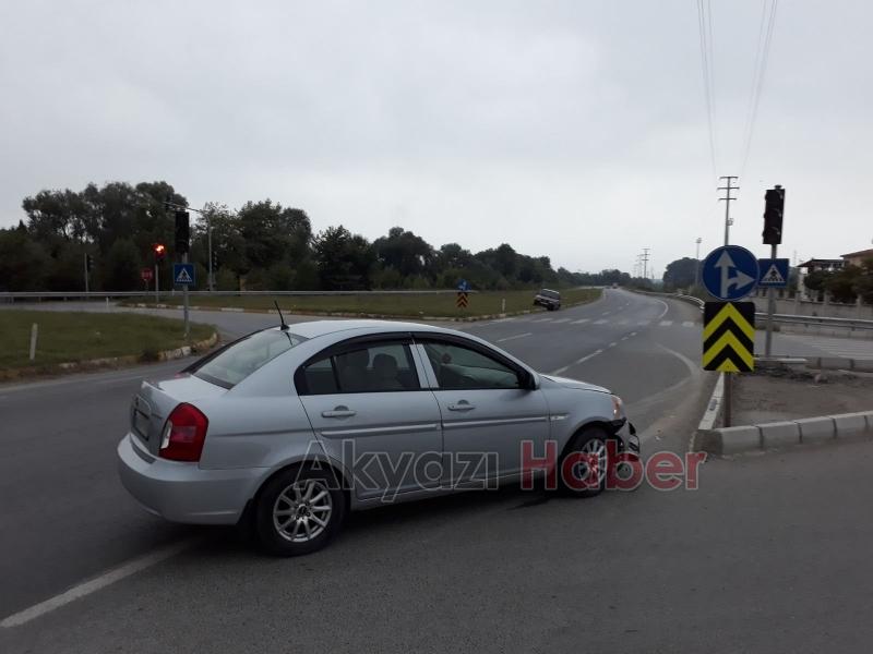 Devlet Hastanesi Kavşağında Kaza