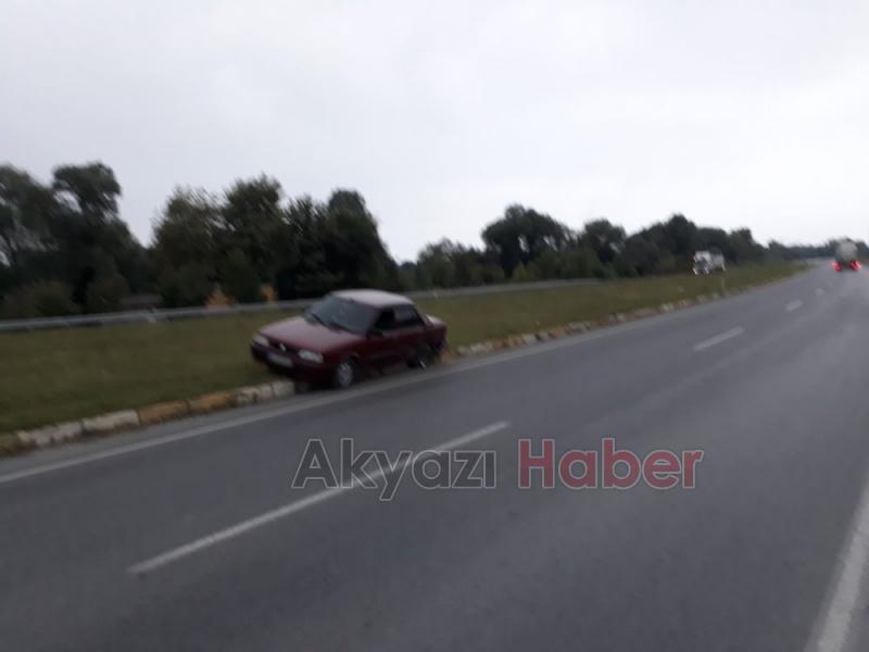 Devlet Hastanesi Kavşağında Kaza