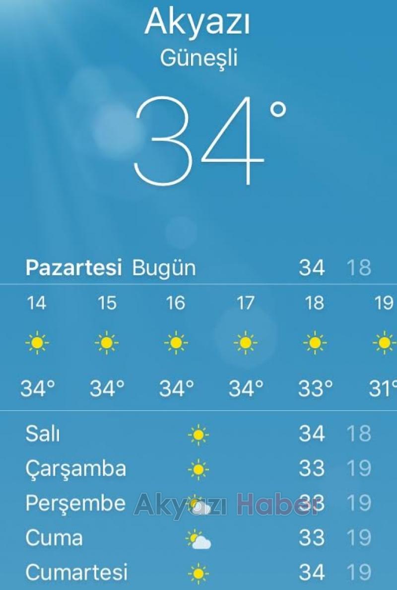 Devlet Meteoroloji Genel Müdürlüğü Aşırı Sıcaklara Dikkat Çekti