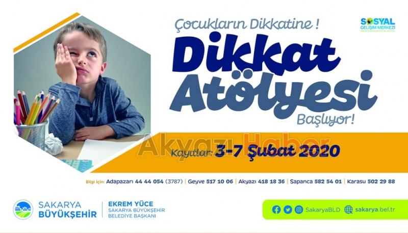 Dikkat Atölyesinde kayıtlar başladı