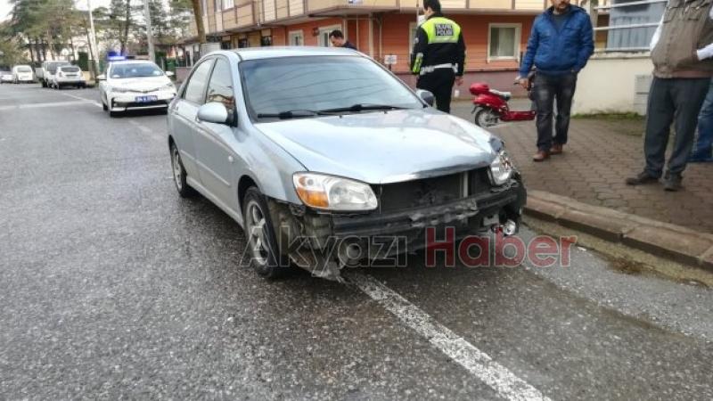 Dikkatsizlik kazayla sonuçlandı