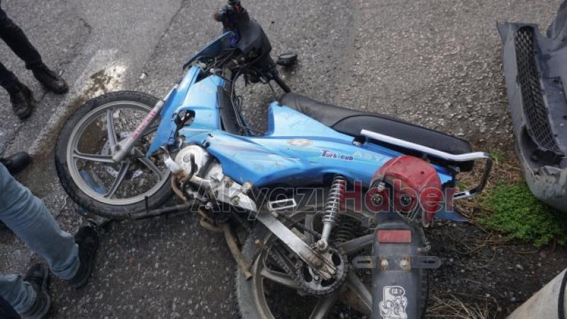 Dikkatsizlik kazayla sonuçlandı