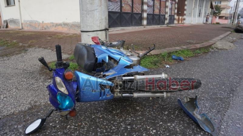 Dikkatsizlik kazayla sonuçlandı