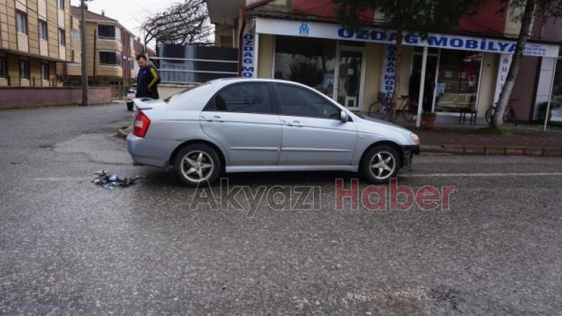 Dikkatsizlik kazayla sonuçlandı