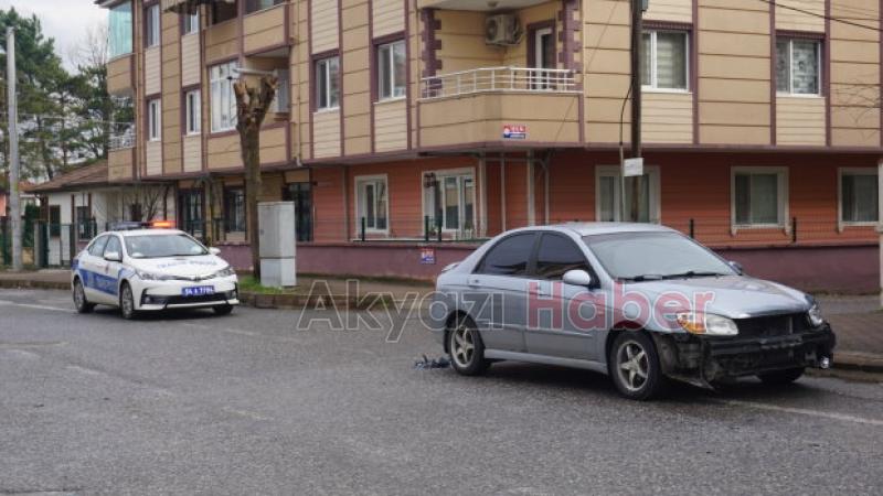 Dikkatsizlik kazayla sonuçlandı