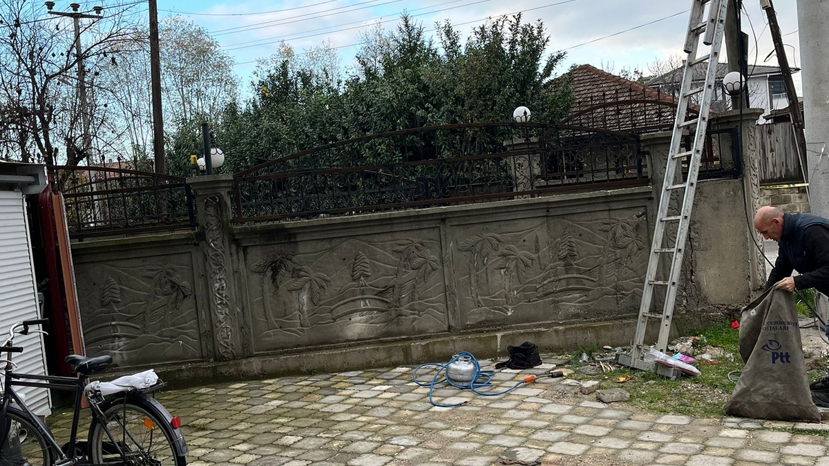 Direğe müdahale edildi, sokak trafiğe açıldı