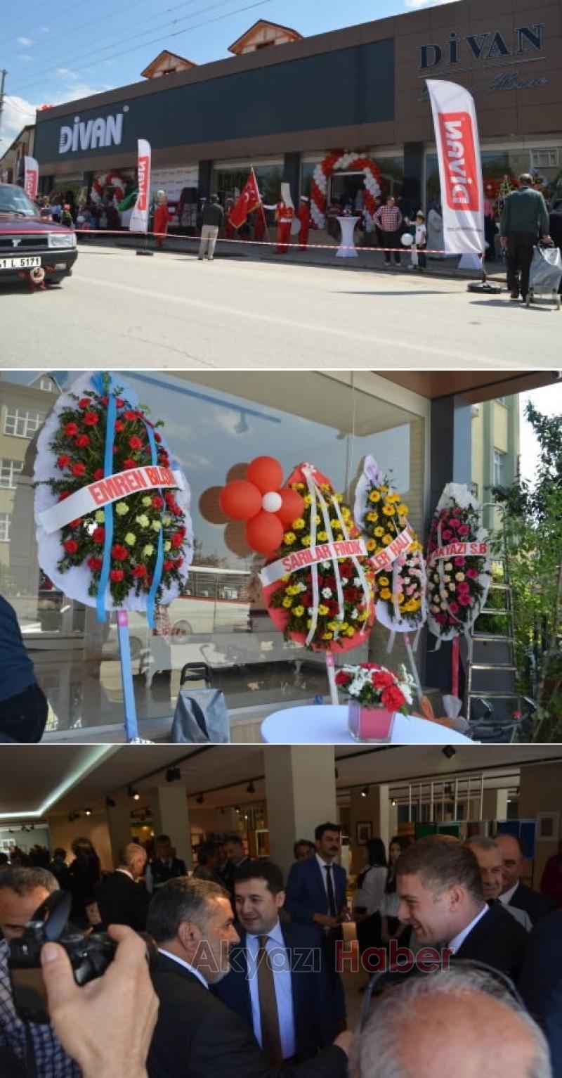 Divan Mobilya Akyazı da Yeni Şubesini Açtı