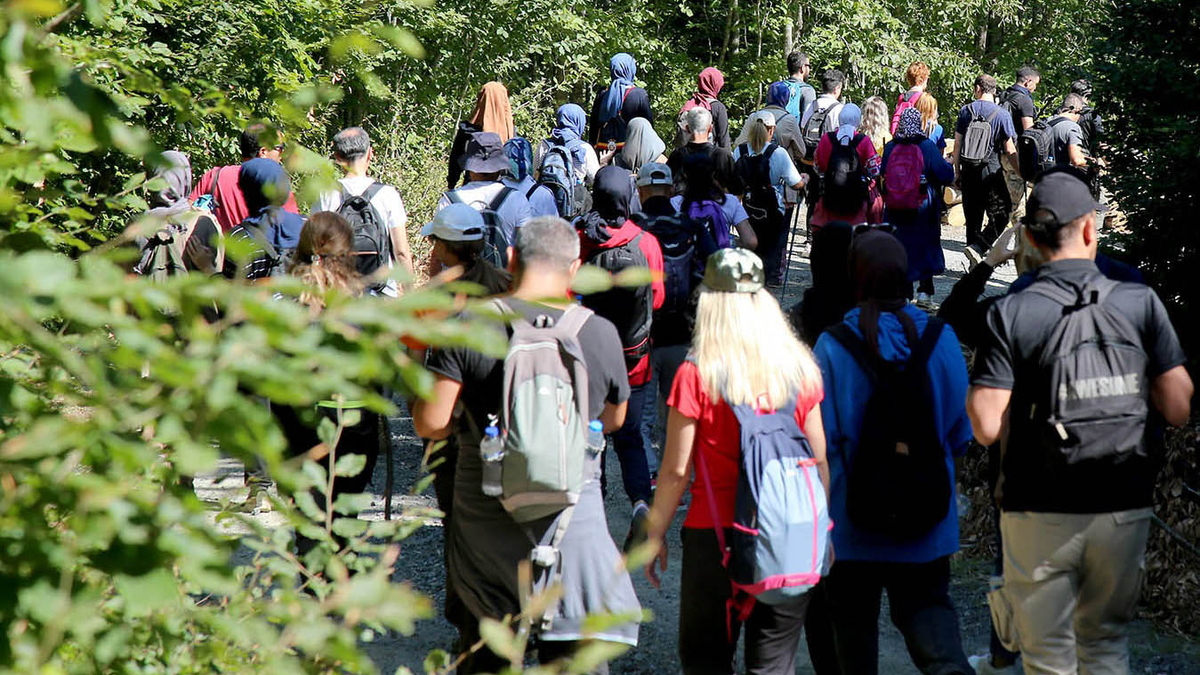 Doğa yürüyüşleri İnönü ve Ercova yaylaları ile sürdü