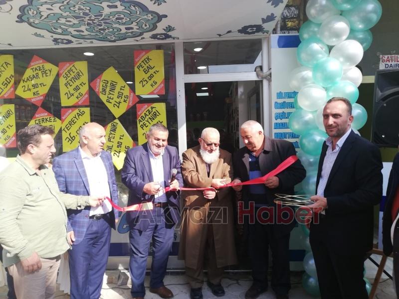 Doğal Ürünlerin Adresi Altındere Süt Ürünleri Dualarla Açıldı