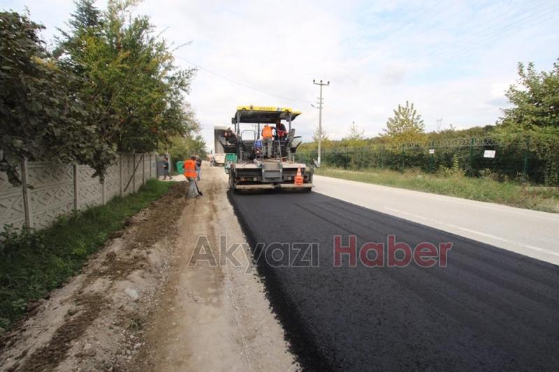 DOĞALGAZ ÇALIŞMASI BİTEN KÜÇÜCEK’TE ASFALT SERİMİ