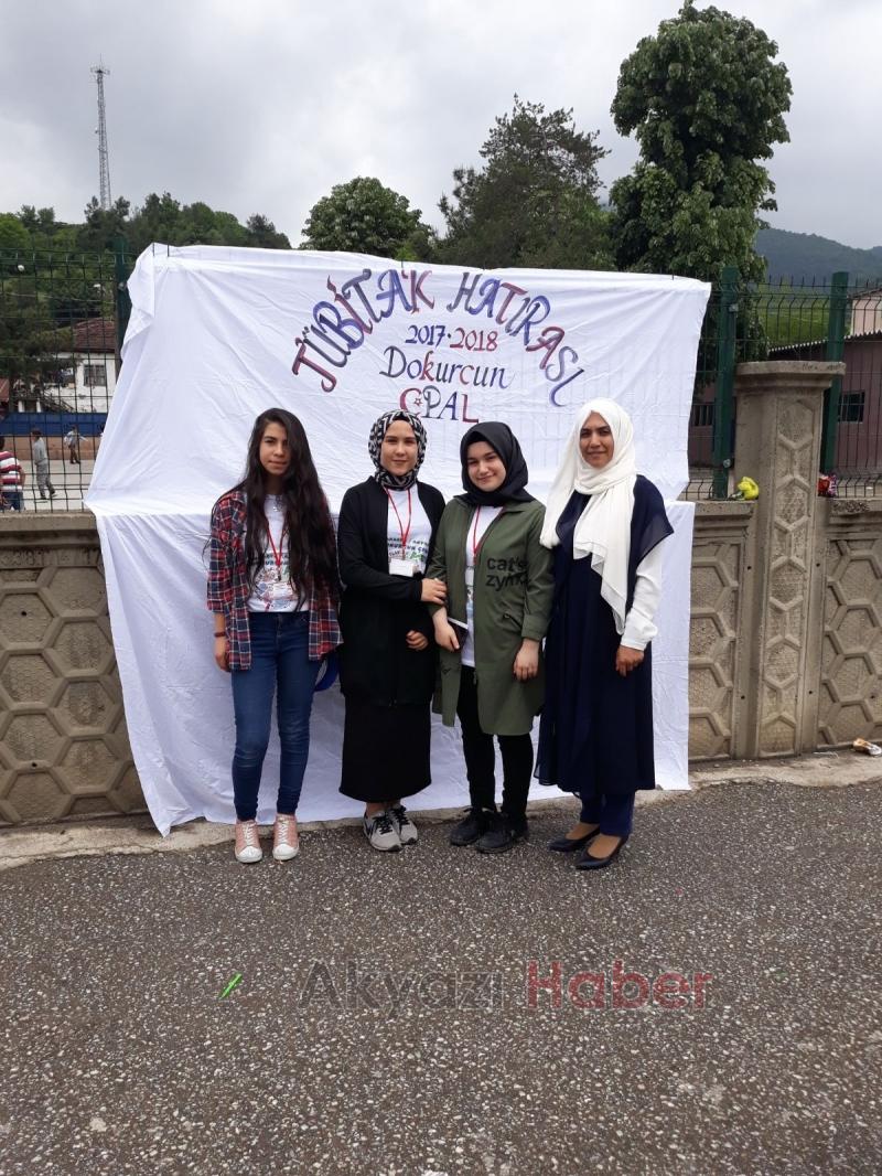 Dokurcun Çok Programlı Anadolu Lisesi Öğrencilerinden Tübitak Bilim Şenliği 