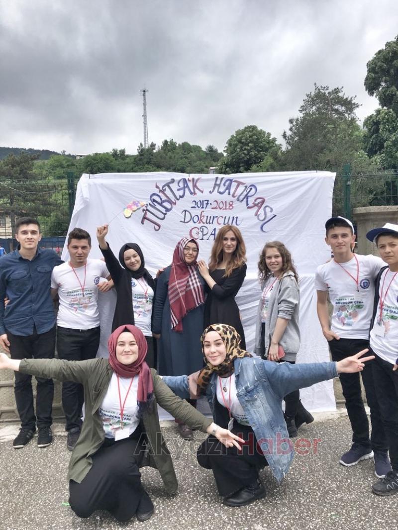 Dokurcun Çok Programlı Anadolu Lisesi Öğrencilerinden Tübitak Bilim Şenliği 