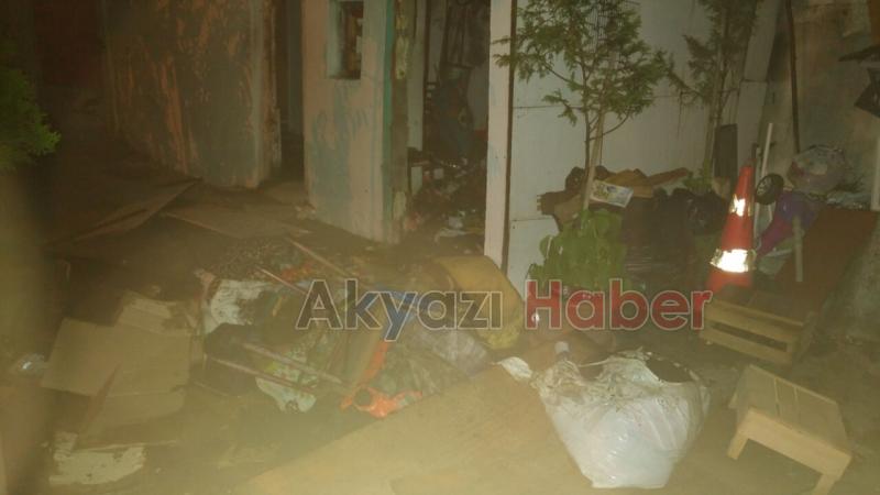 Dokurcun Durağında Yangın