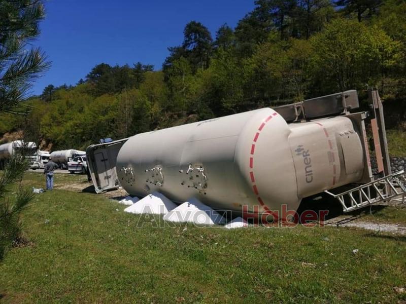 Dokurcun yolunda kaza