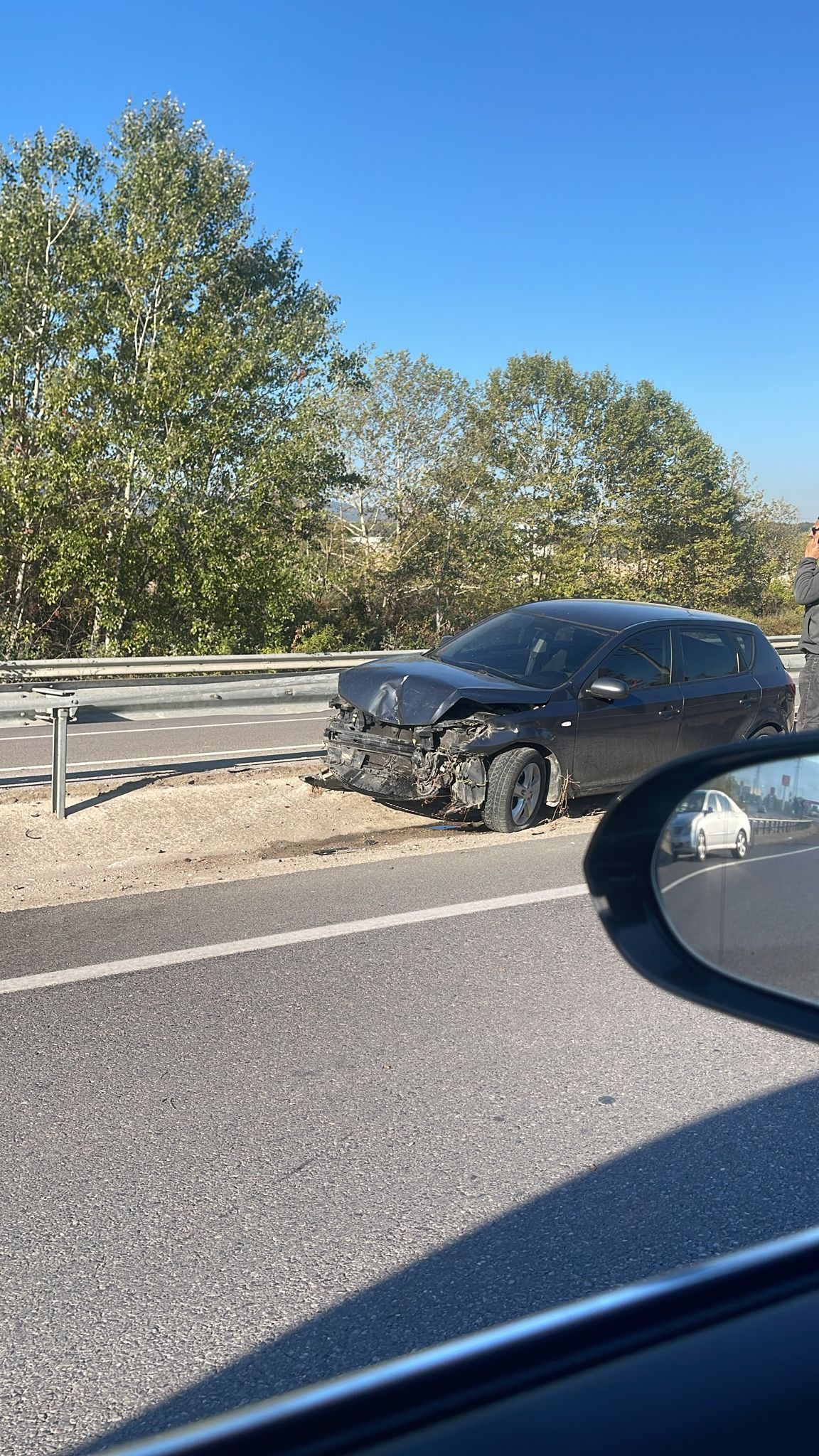 Dokurcun yolunda kaza; Yaralılar var