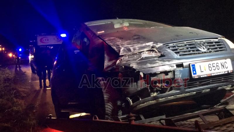 Dokurcunda trafik kazası