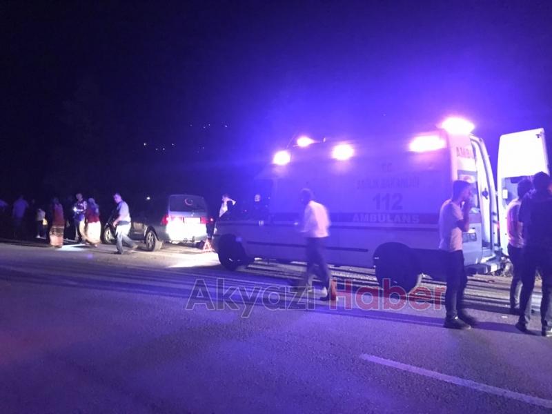 Dokurcunda trafik kazası