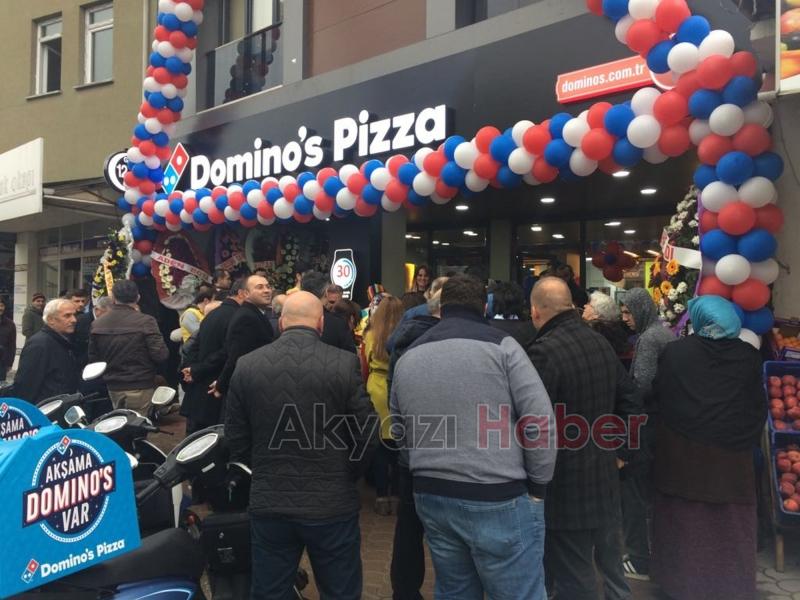  Domino's Pizza Akyazı Şubesi Törenle Açıldı
