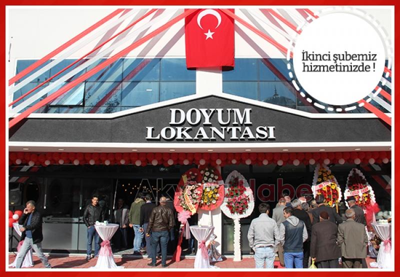 Doyum Lokantası Yoğun Katılımla İkinci Şubesini Açtı