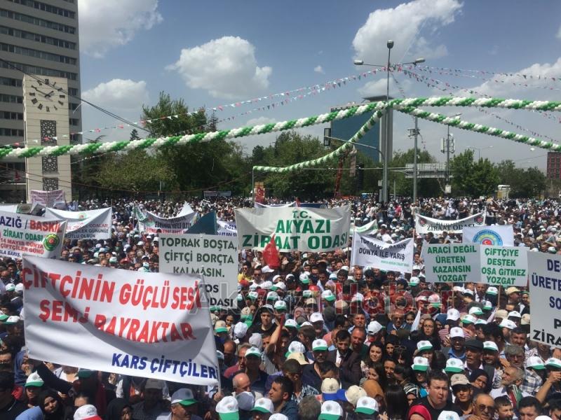 DÜNYA ÇİFTÇİLER GÜNÜ ANKARA DA COŞKUYLA KUTLANDI