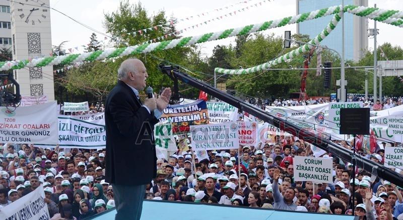 DÜNYA ÇİFTÇİLER GÜNÜ ANKARA DA COŞKUYLA KUTLANDI
