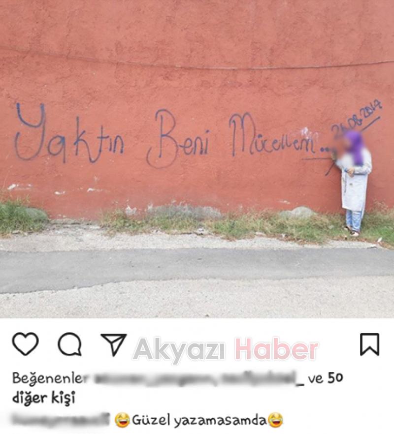Duvar yazılarına Tepki Büyük 