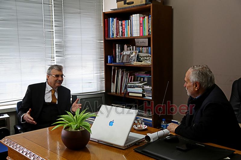 EKREM YÜCE’DEN GAZETECİLER BİRLİĞİNE ZİYARET