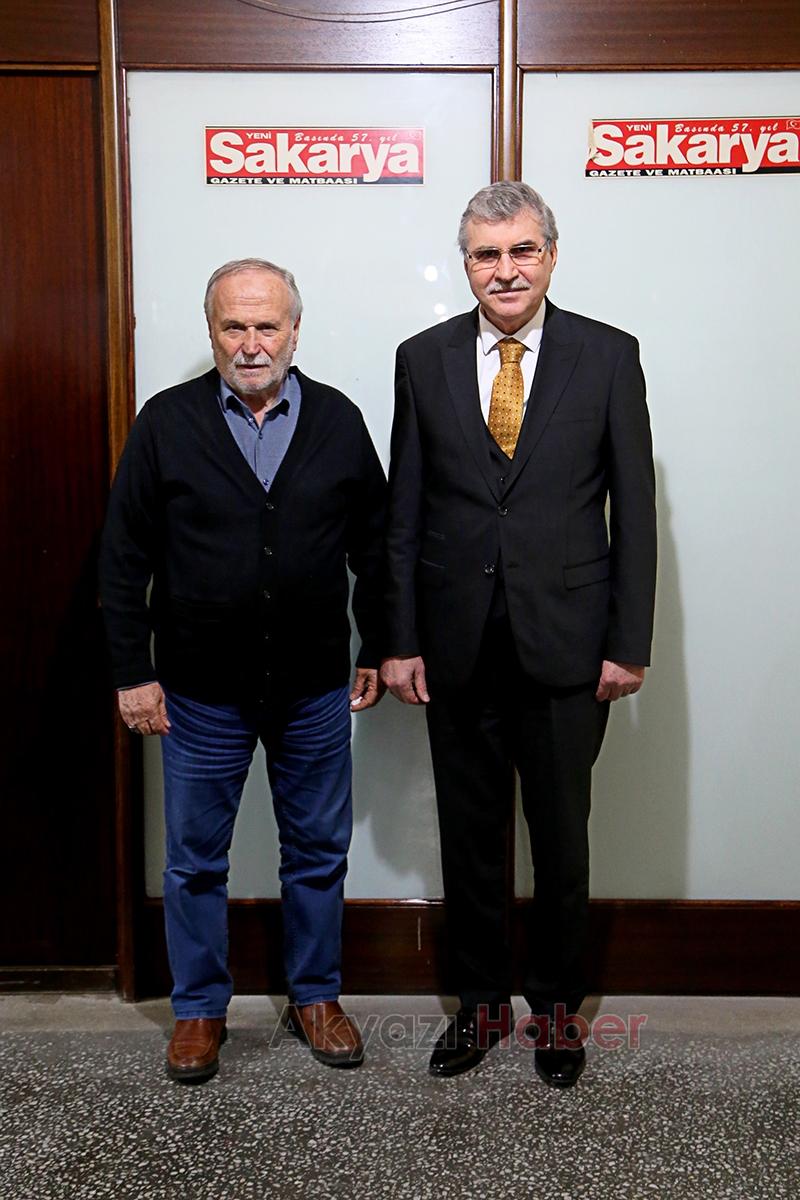 EKREM YÜCE’DEN GAZETECİLER BİRLİĞİNE ZİYARET