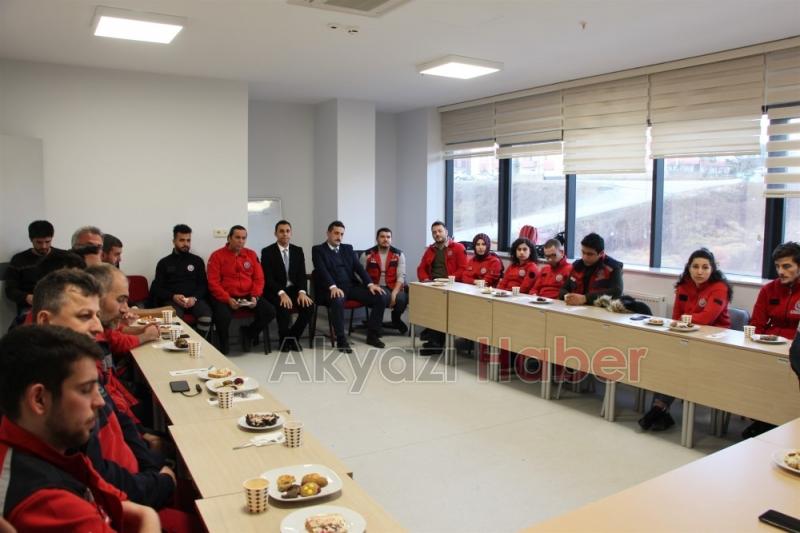 Elazığda görev yapan personele teşekkür belgesi