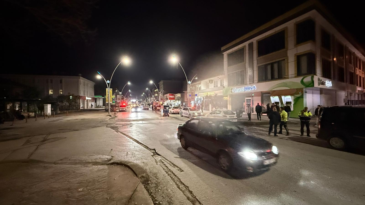 Elektrikli bisiklet sürücüsü kazada yaralandı