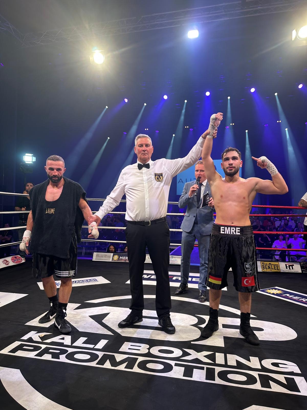 Emre Sayılı, Almanya’da ringe damga vurdu