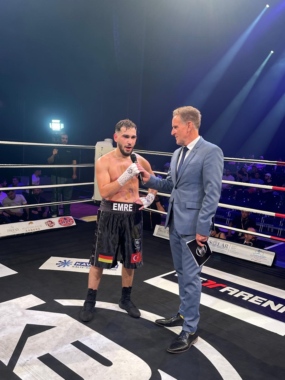  Emre Sayılı, Almanya’da ringe damga vurdu