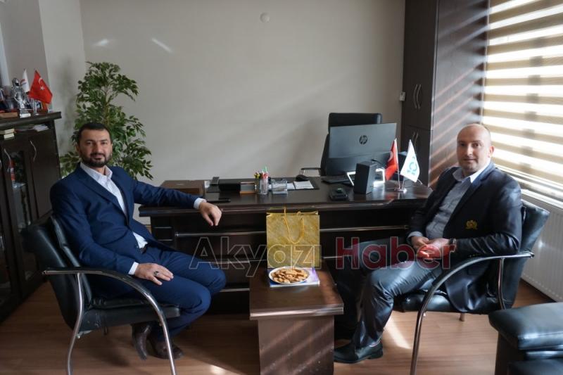 Emsey Termal A.Ş Genel Müdürü Durmaz Akyazı Haber’i Ziyaret Etti