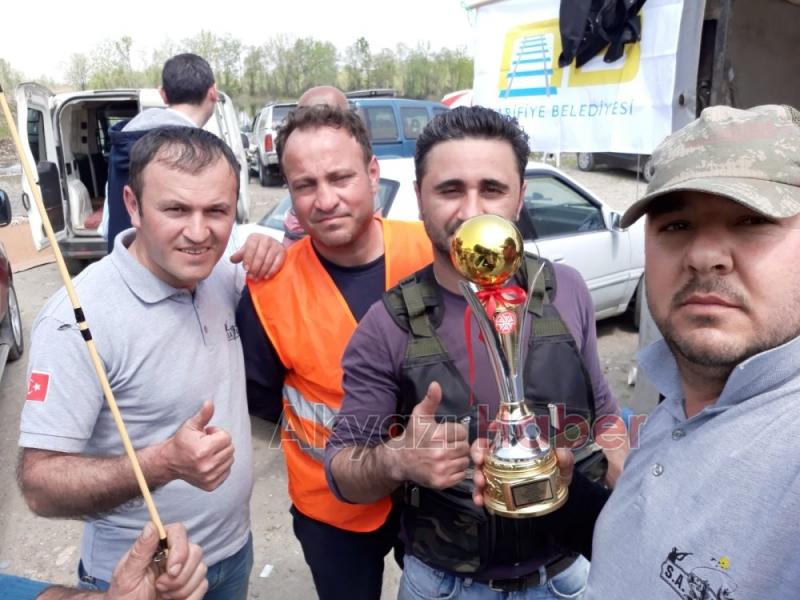 En büyük balıkları yakalayıp Birinci oldular