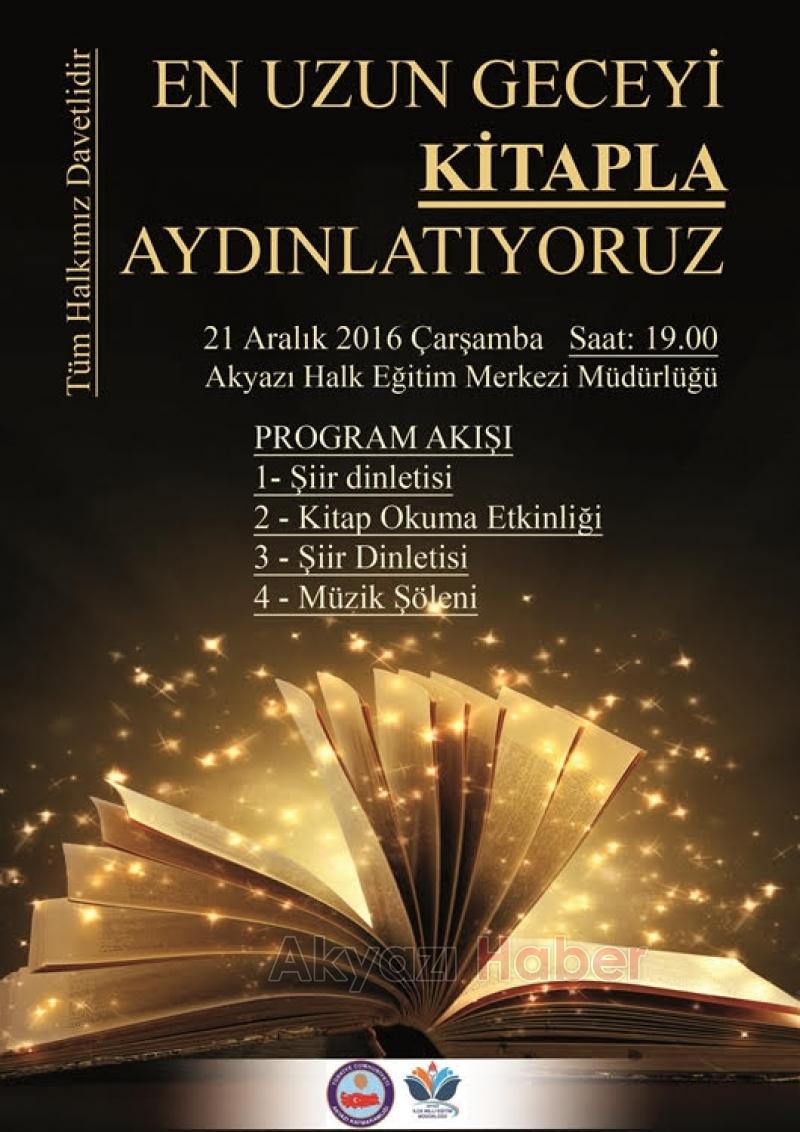 EN UZUN GECE ETKİNLİĞİNE DAVET