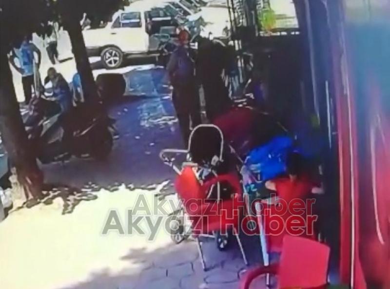 Engelli aracıyla ortalığı birbirine kattı