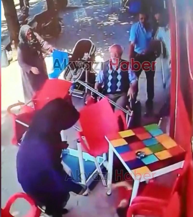 Engelli aracıyla ortalığı birbirine kattı