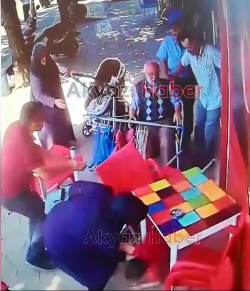 Engelli aracıyla ortalığı birbirine kattı