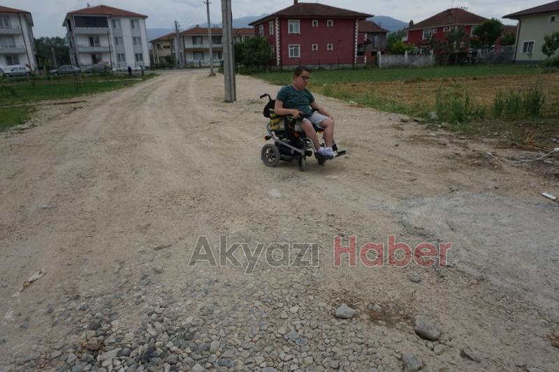 Engelli Halilin yol çilesi